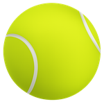 Tennis ball icon